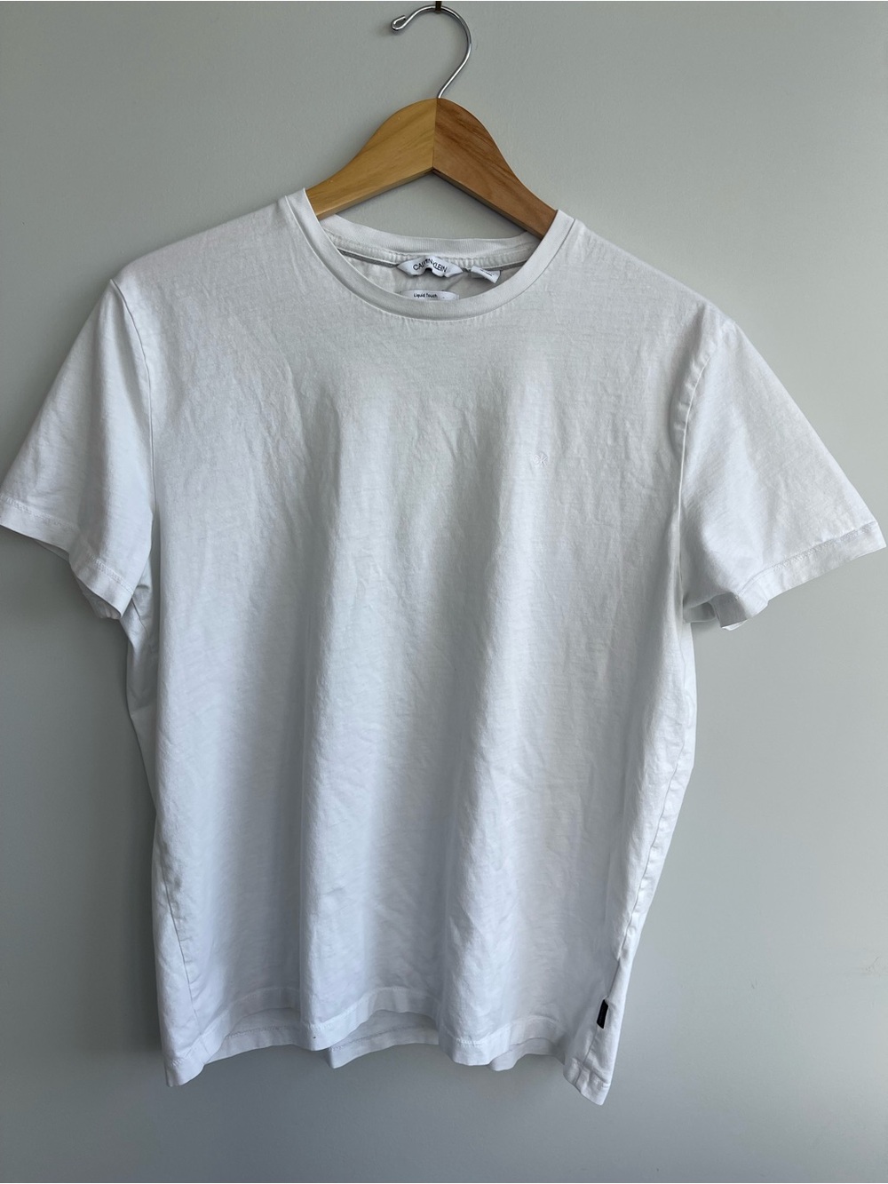 Calvin Klein White Short Sleeve Crew Tee